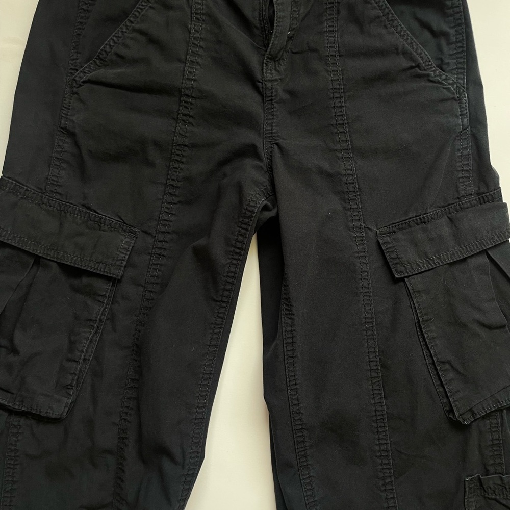 H&M Black Boyfriend Cargo Jeans